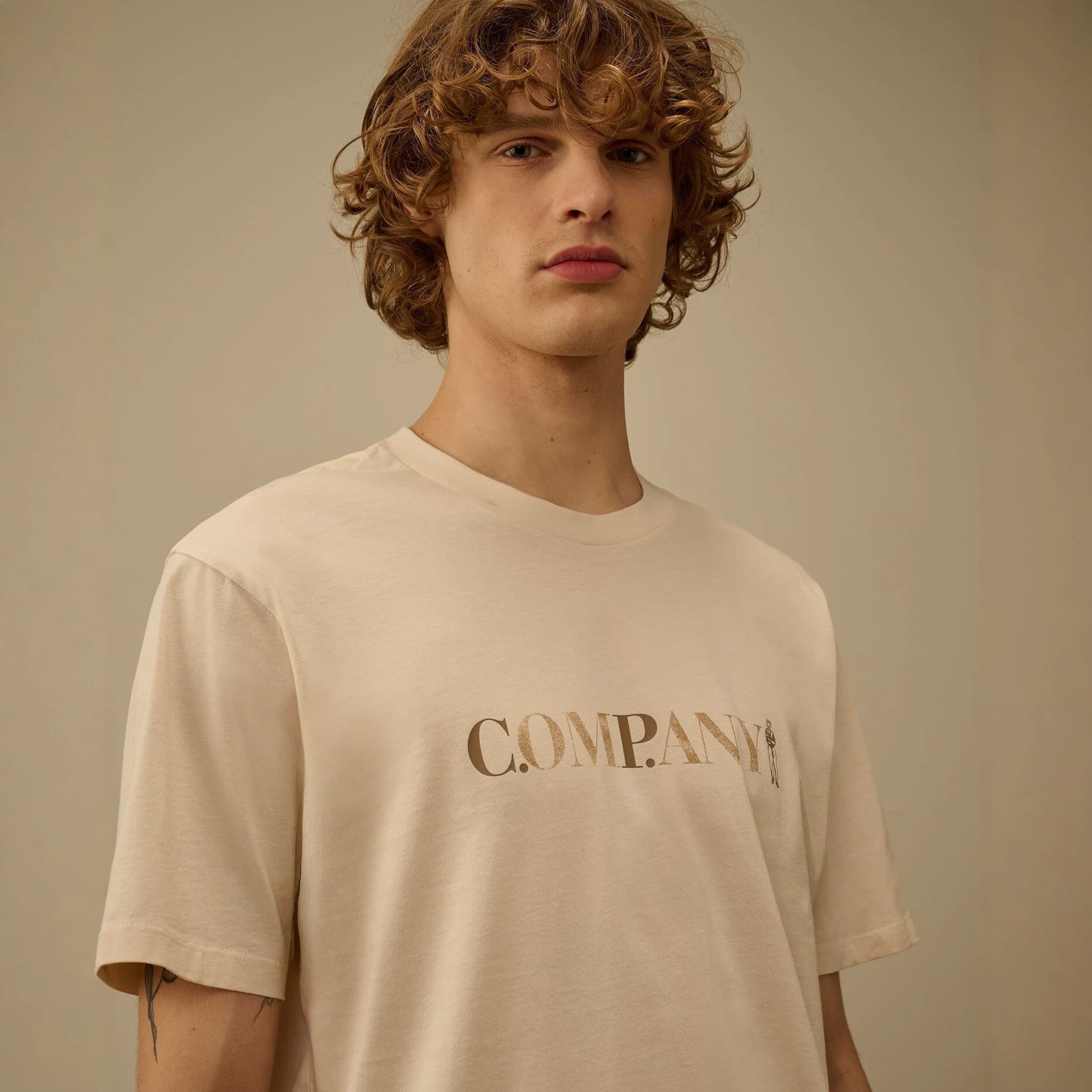 Foreign trade new CP summer trend cross-border printed cotton casual loose short-sleeved T-shirt men's tops