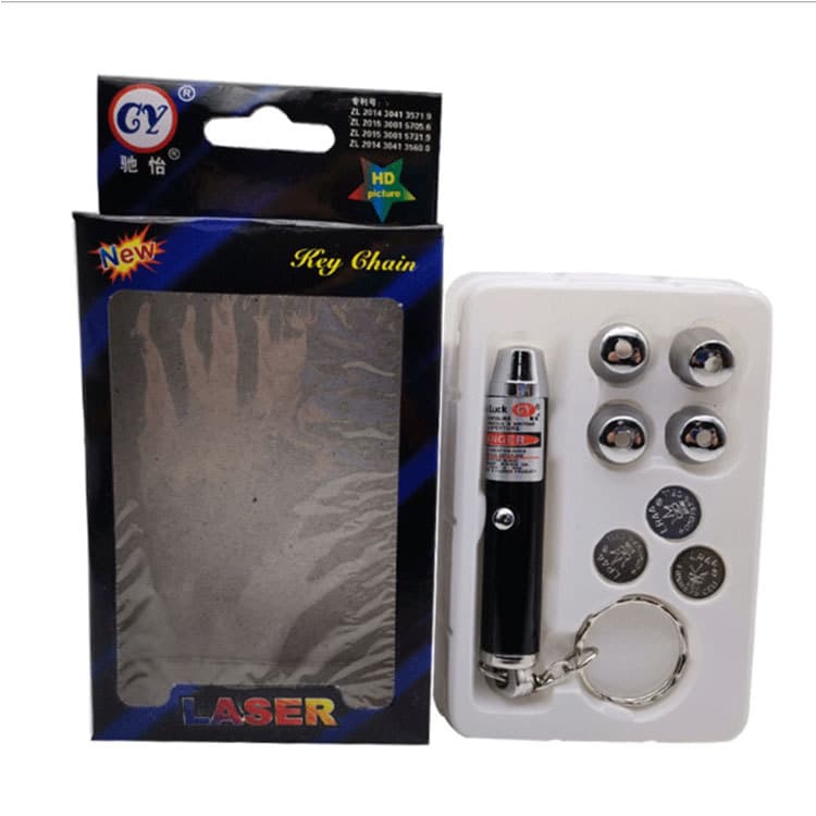 ChiYi New Laser Cat Teaser Wand Single Point Cat Teaser Pen 5 Patterns Infrared Laser Pen Cat Toy Direct Supply
