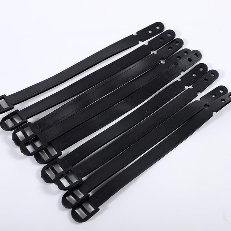 Manufacturer Direct Supply PVC Luggage Tag Strap Suitcase Lanyard Epoxy Strap Accessories Travel Boarding Pass Card Holder