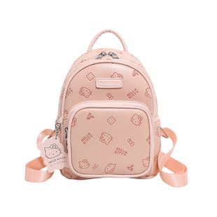 Hello Kitty Small Backpack, New Trendy College Student Commuter Bag, Versatile Premium Double-Shoulder Bag, Japanese Style