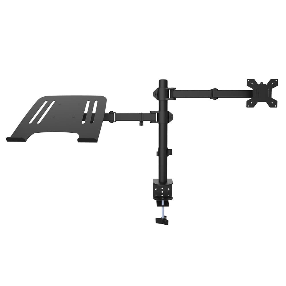 Kehao Dropshipping Dual Monitor Stand One-to-Two Mechanical Arm Dual Arm Universal Base Screen Mount Arm