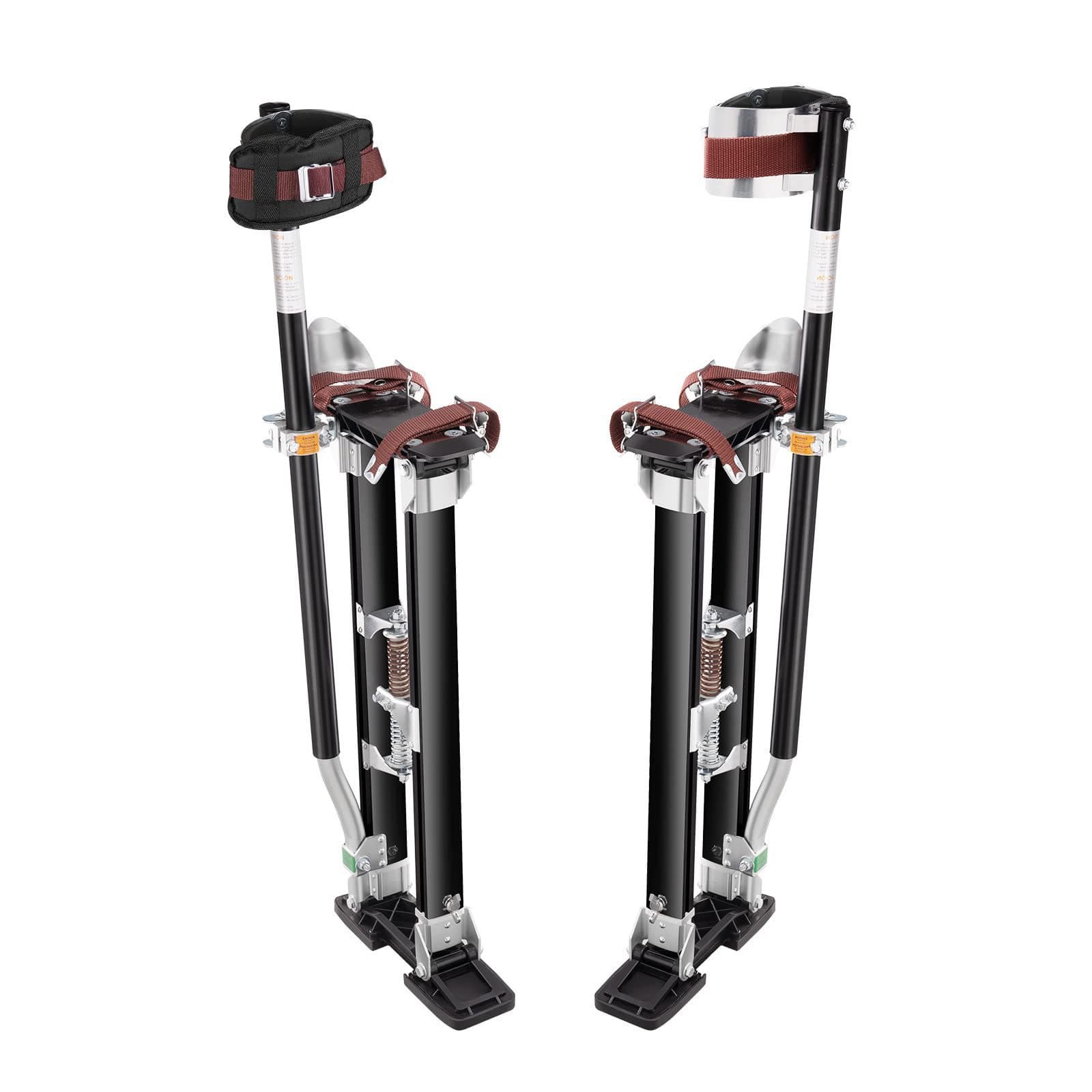 Lihuifan-H24"-40" adjustable aluminum alloy drywall tool foot rack, durable and non-slip