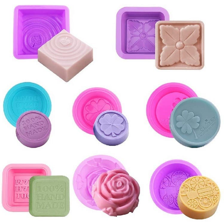 DIY Silicone Mold Korean Small Soap Mold Single Soap Mold Soap Mold Cake Mold