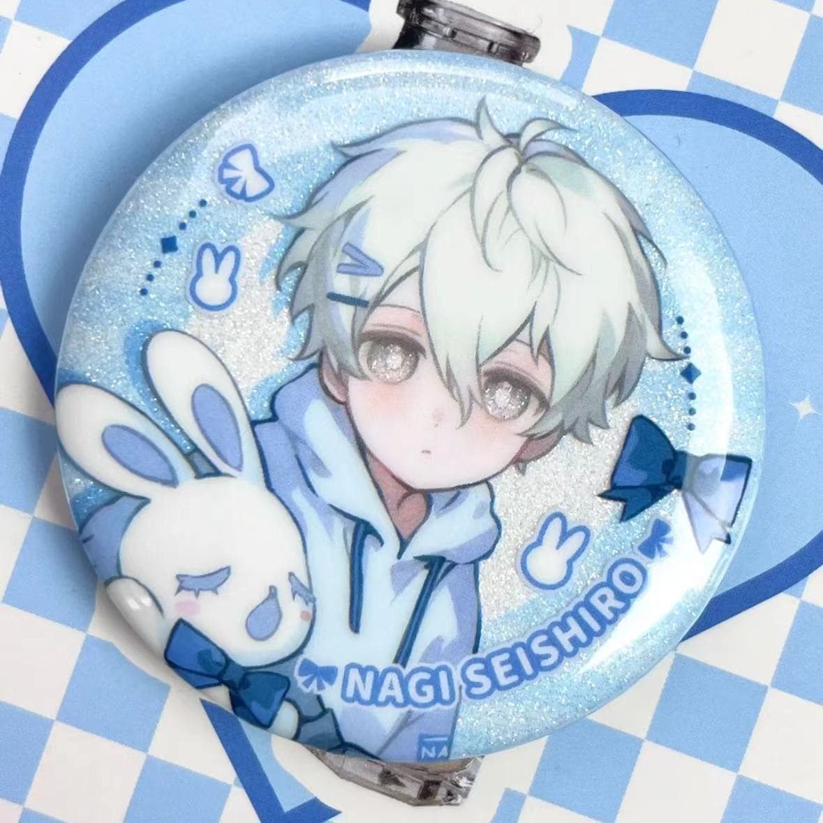 Blue Prison Blue Lock Doujin Peripheral Badge Mikage Rei Wang Nagi Seishiro Two-dimensional Animation Taniko