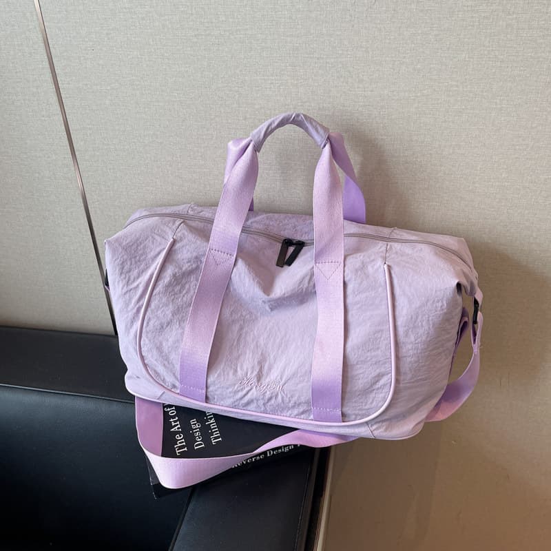 Short-Distance Travel Storage Luggage Bag Travel Bag Women Large Capacity Handheld Lightweight Crossbody Sports Fitness Bag