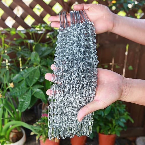 Hanging Basket Chain, Flower Pot Hanger Chain, Coir Hanging Basket Chain, Double Hook Hanging Basket Chain, Iron Art Hanging Basket Chain Factory Direct