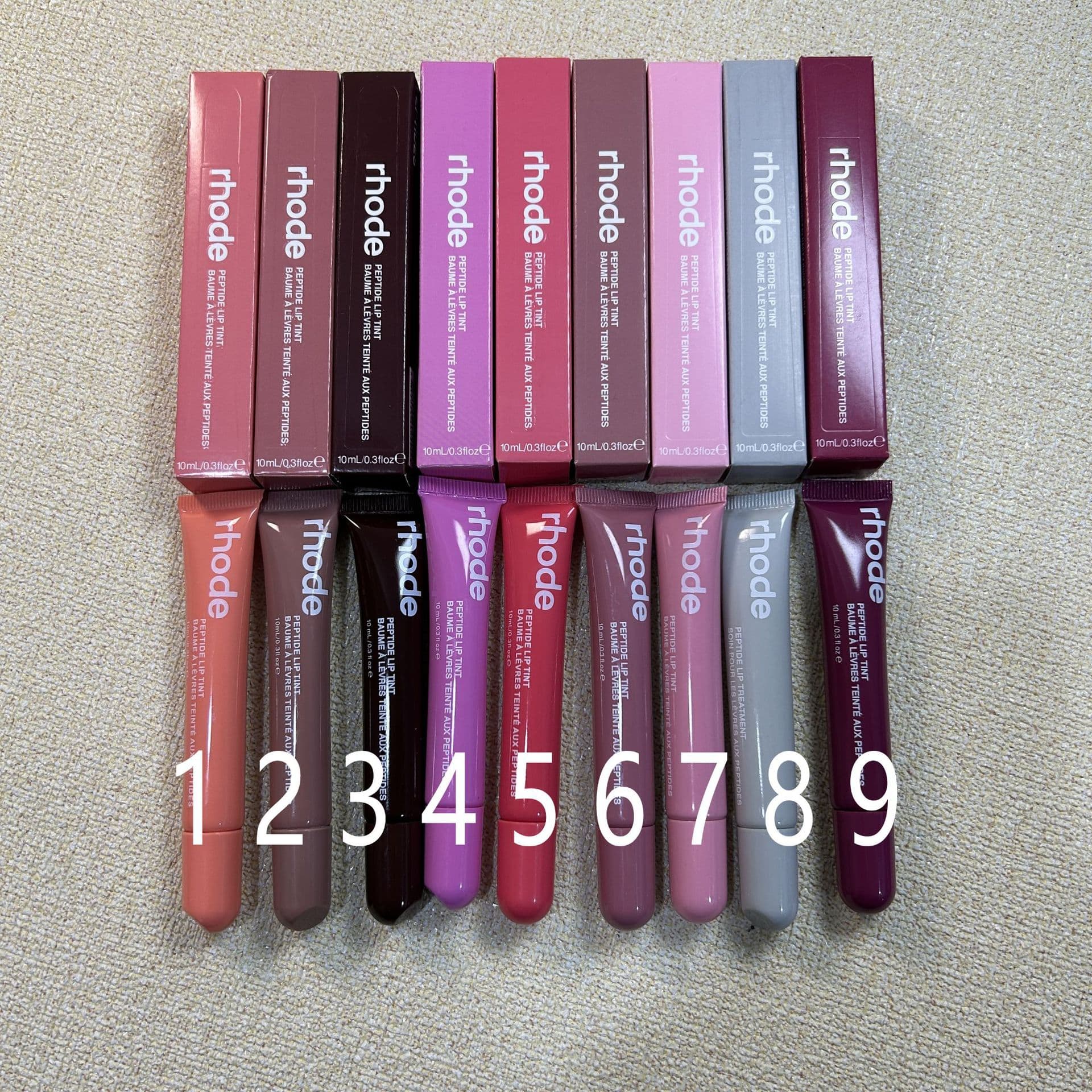 Rhode Hailey Bieber Lip and Cheek Stick, Lip Balm Blush Stick, Moisturizing Lip, Popular US Lip Gloss Highlighter Stick