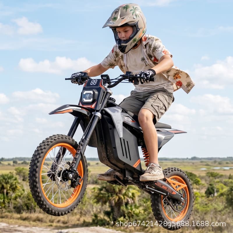 48V Youth Adult Off-Road Motorcycle Electric Motorcycle Electric Toy Car Cross-Border Dropshipping