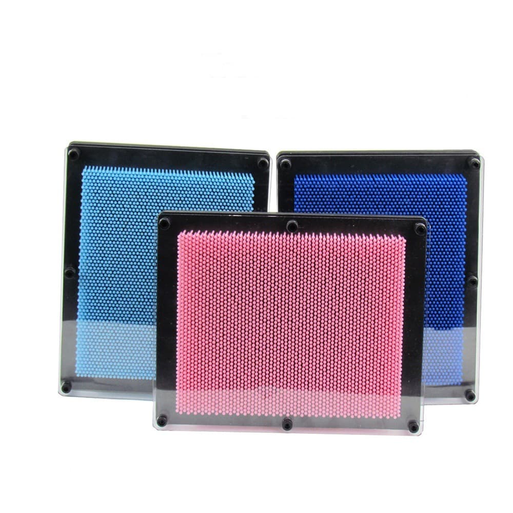Plastic square handprints, ever-changing needle paintings, three-dimensional cloning handprints, magic decompression, creative gifts, home furnishings