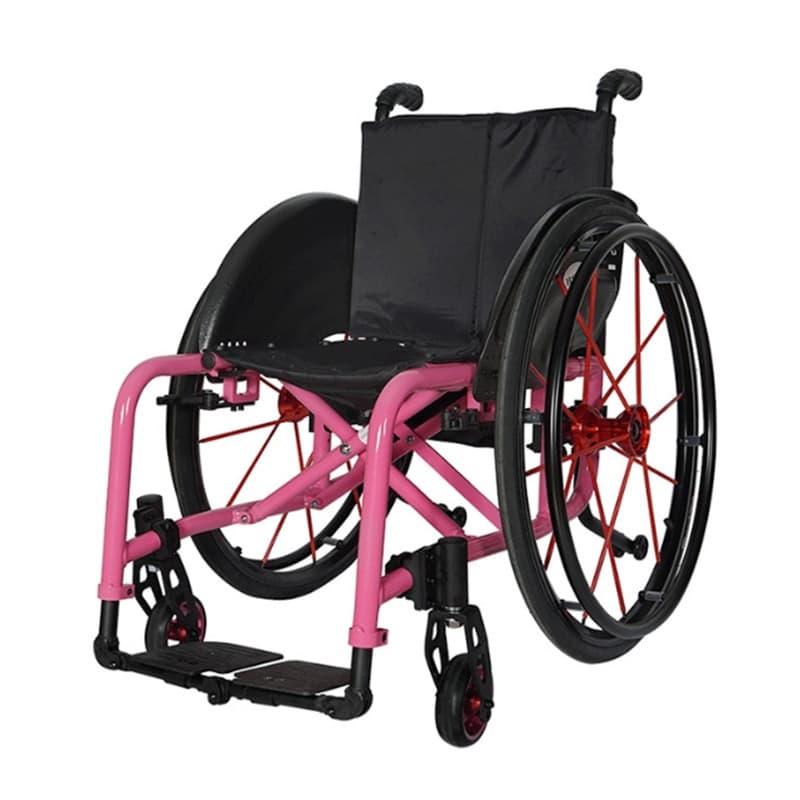 Manual Multi-Function Sports Wheelchair Electric Drive Head Aluminum Alloy Foldable Airline-Approved Four-Wheel