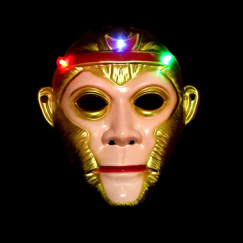 Children's Day Sun Wukong Mask Journey to the West Performance Props Tang Monk Sha Seng Zhu Bajie Monkey King Full Face Mask