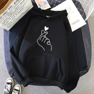 European and American Export Fleece Hoodie Sweatshirt Men's and Women's Autumn/Winter Couple Loose Top Amazon AliExpress