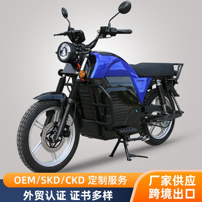 Factory Cross-Border Foreign Trade Export High-Power Long-Range 72V Two-Wheeled Electric Vehicle for Adults, Electric Motorcycle for Men and Women