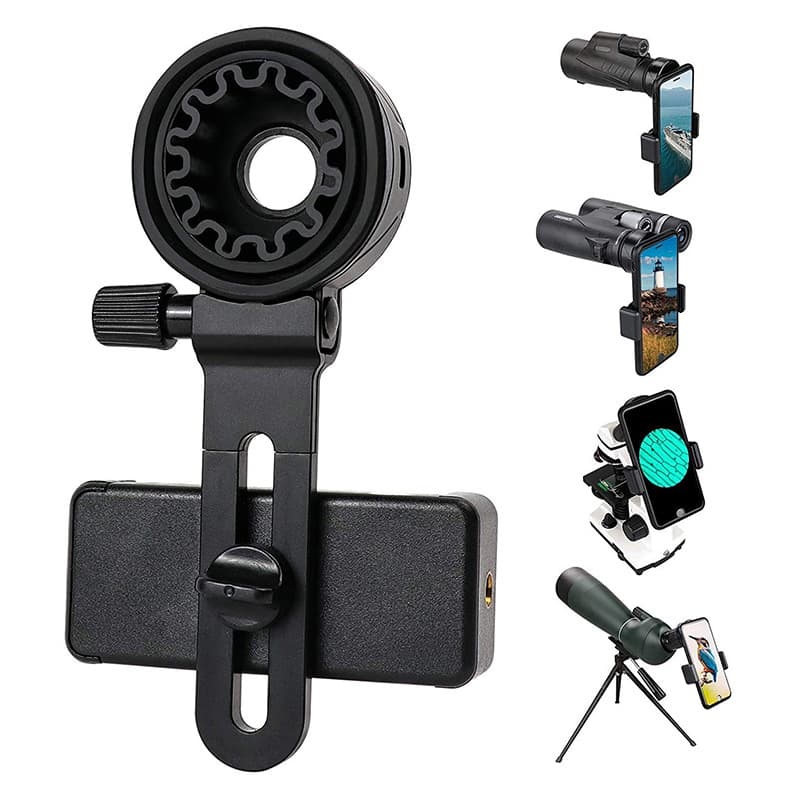 Cross-border Wholesale CM-8 Monocular/Binocular Telescope Photo Clip Phone Clip Microscope Astronomical Lens 26-43.5mm