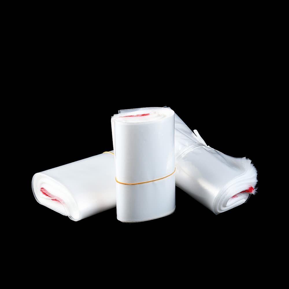 PE High-Pressure Plastic Bag, Transparent Large Self-Adhesive Bag, High-Pressure Thickened Dustproof Moisture-Proof Small Size Garment Packaging Storage Bag