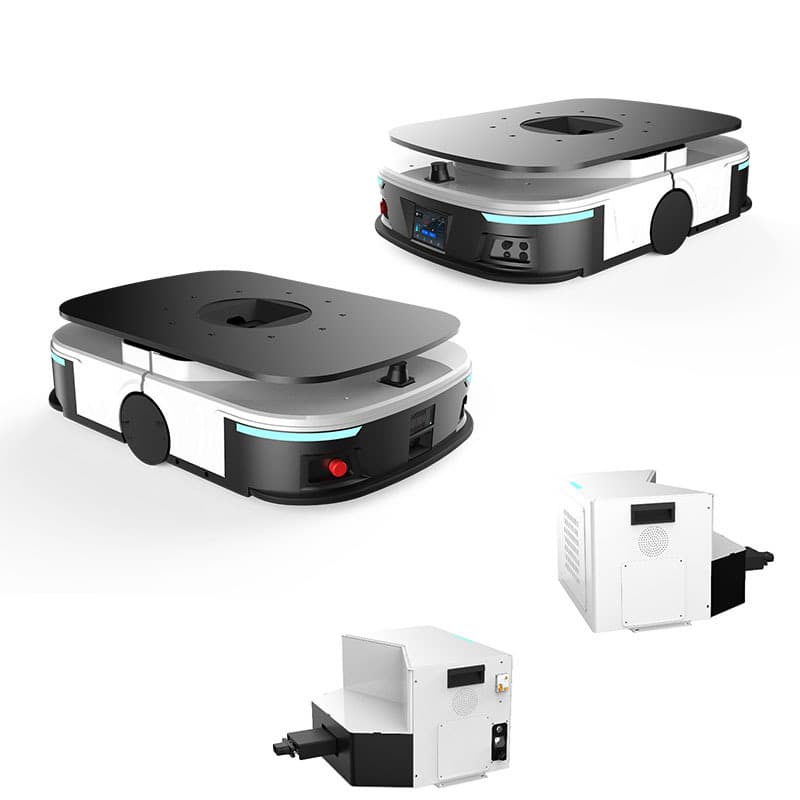 Smart Warehouse Underride AGV with Automatic Obstacle Avoidance Production Line Material Delivery Unmanned Handling Solution