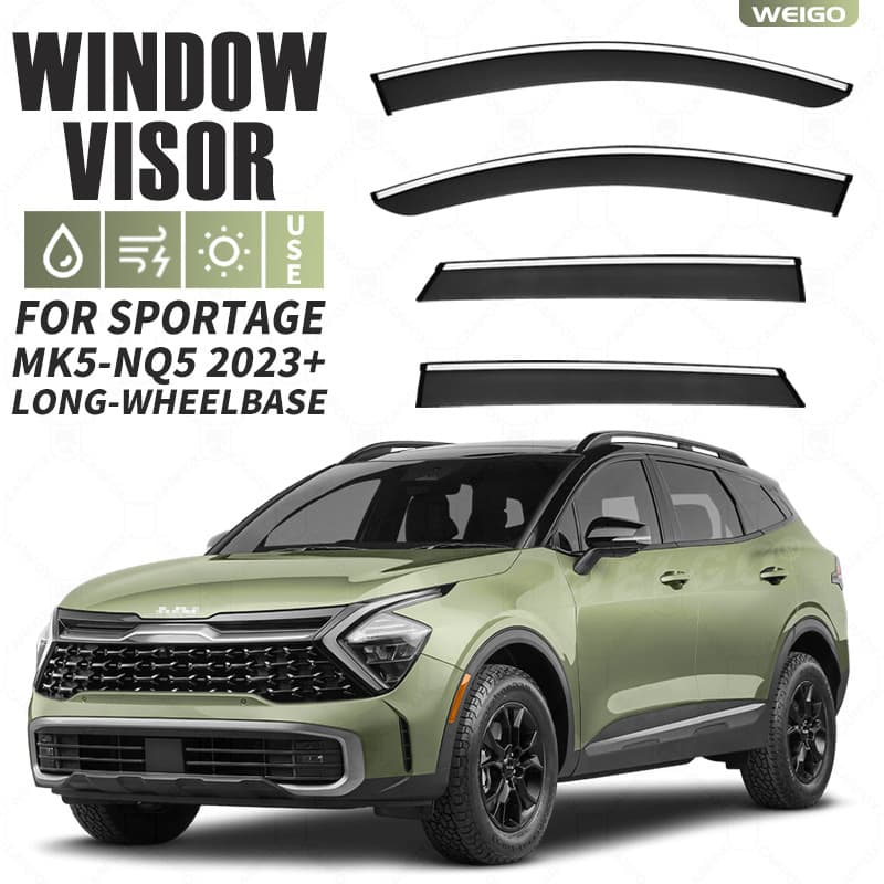 Compatible with KIA Sportage KX5 Window Visor Rain Guard Sunshade