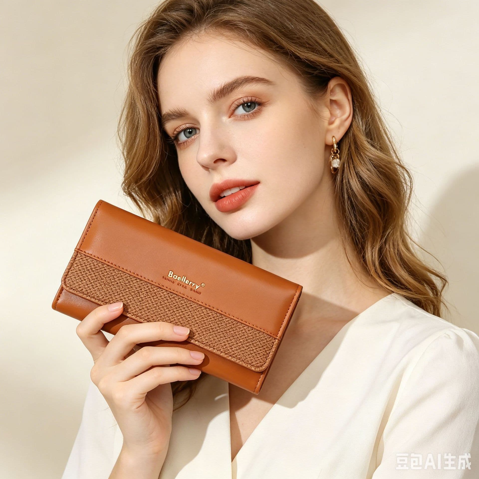 Cross-border exclusive women's clutch bags, clip bags, business large-capacity zipper wallets, phone bags, and handheld bags, factory direct sales