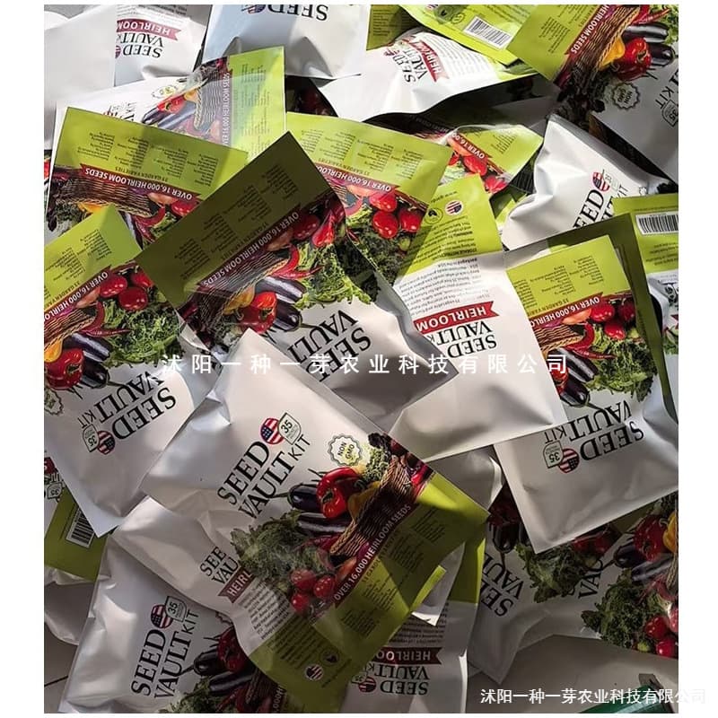 Cross-border New Survival Vegetable Seeds Gardener Basic Seed Bank Kit