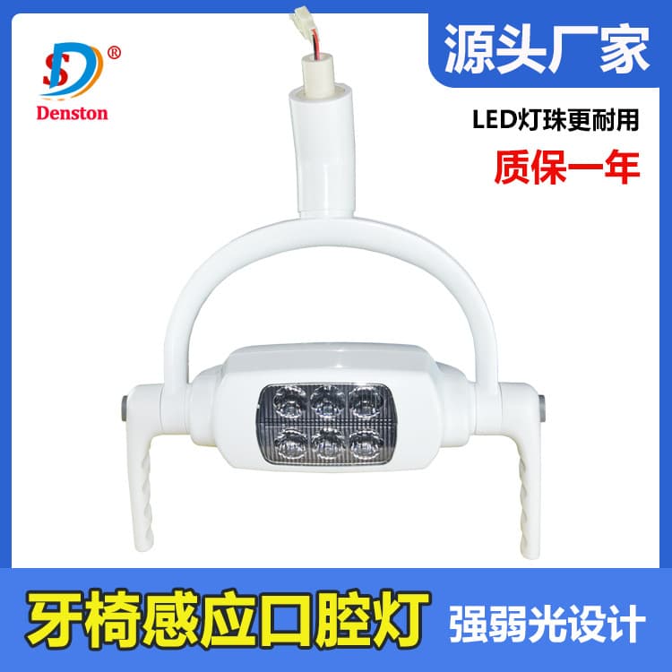 Dental Oral LED Light Sensor Cold Light Six-Bead Focus Material Instrument Accessories Teeth Chair For Dental Care