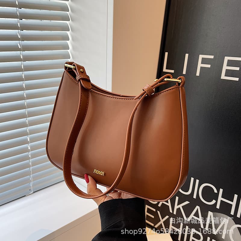French Niche Fashion Minimalist Vintage Underarm Bag Women's Bag 2026 New Summer Hot Style Shoulder Crossbody Bag