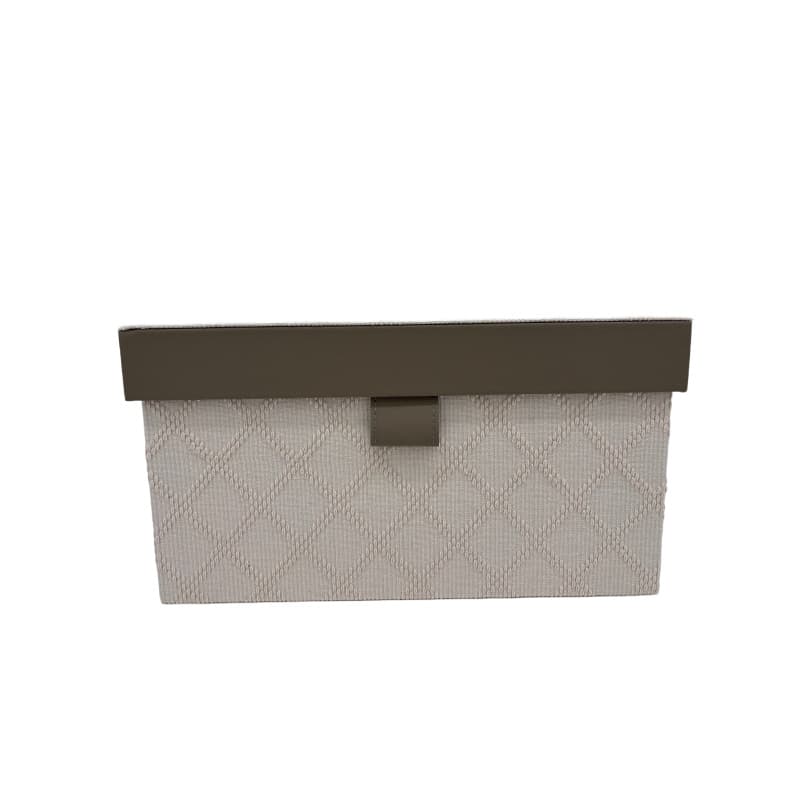 Home Sample Room Closet Woven Leather Storage Box Minimalist Luxury Storage Box Soft Decoration Home Decor