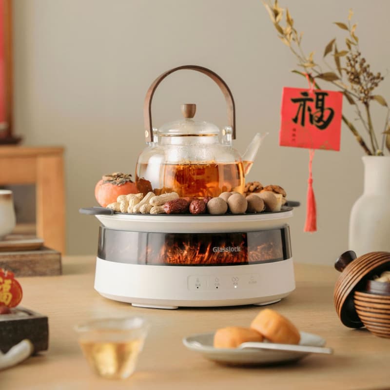 Glasslock Korean-made small electric tea stove, health pot, electric ceramic stove, tea brewing machine