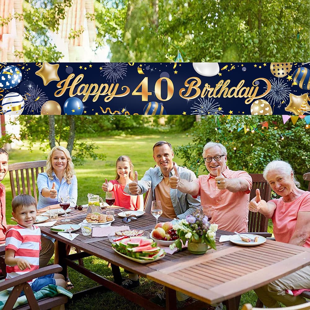 Amazon Best-Selling Happy Birthday Banner Flag Happy 30th Birthday Party Decoration Supplies