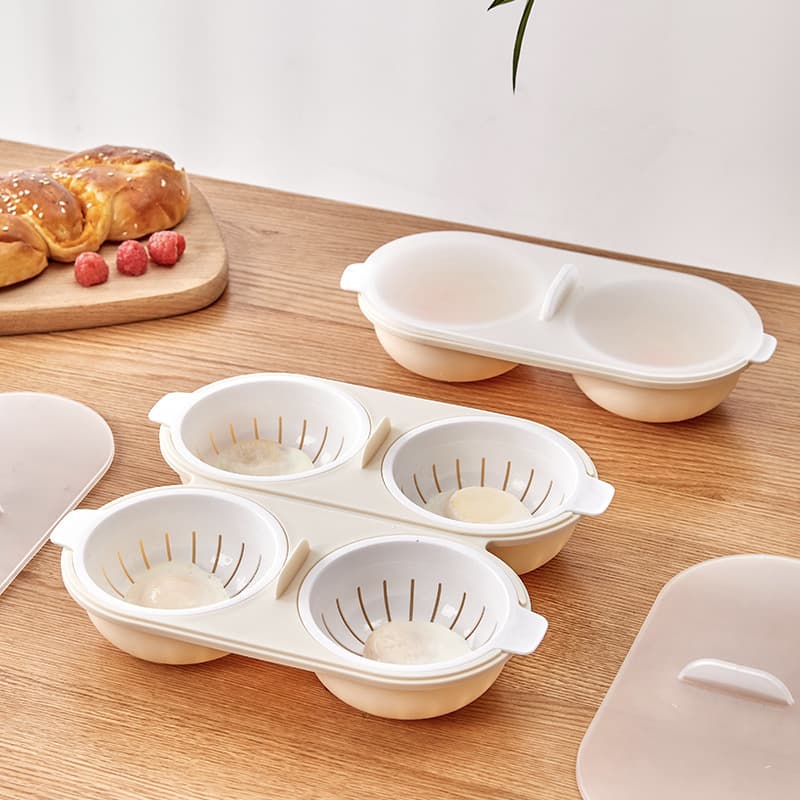 Egg Steamer Home Microwave Egg Steamer Boiled Egg Kitchen Egg Steamer Egg Box Egg Cooker