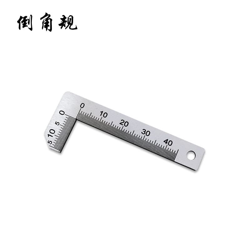 Internal and External Chamfer, Right Angle Chamfer Caliper, Chamfer Gauge Measurement