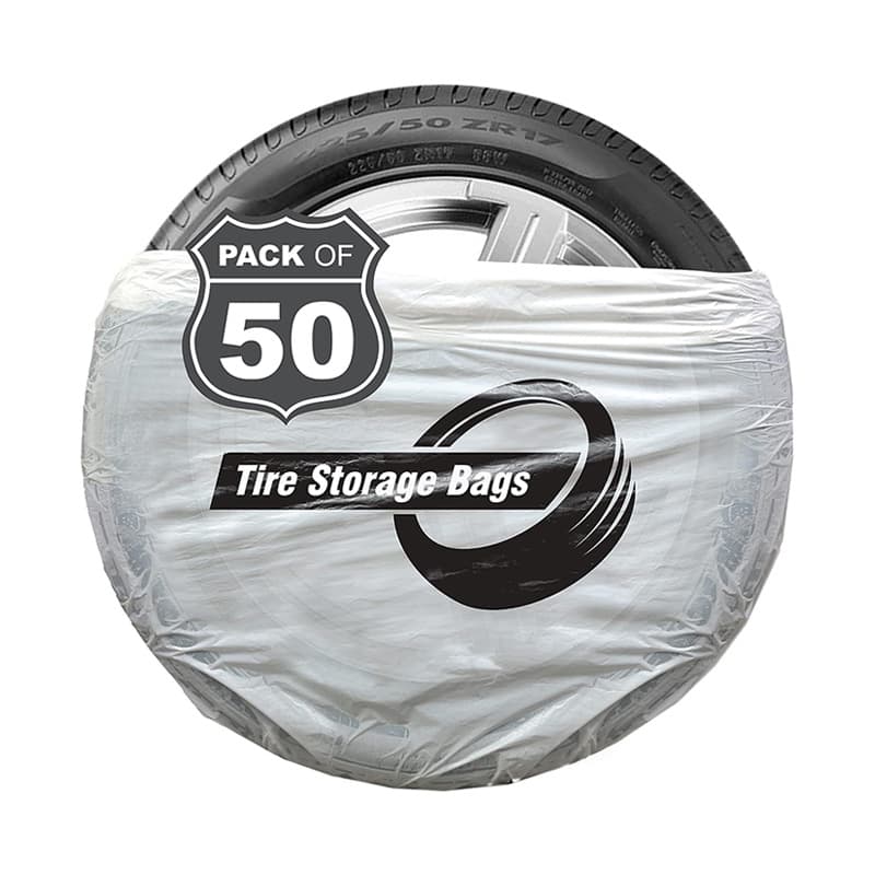 Source Factory Custom Universal Disposable Plastic Tire Storage Bags Waterproof PE Plastic Tire Bag Rolls