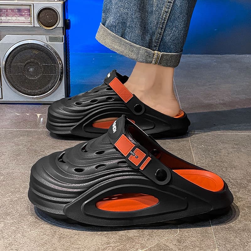 Men's Outdoor Clogs, Men's Flip-Flops, Men's Beach Shoes, Men's Home Slippers, Men's Sandals, Sandals, Women's Toe-Toe Slippers, Men's