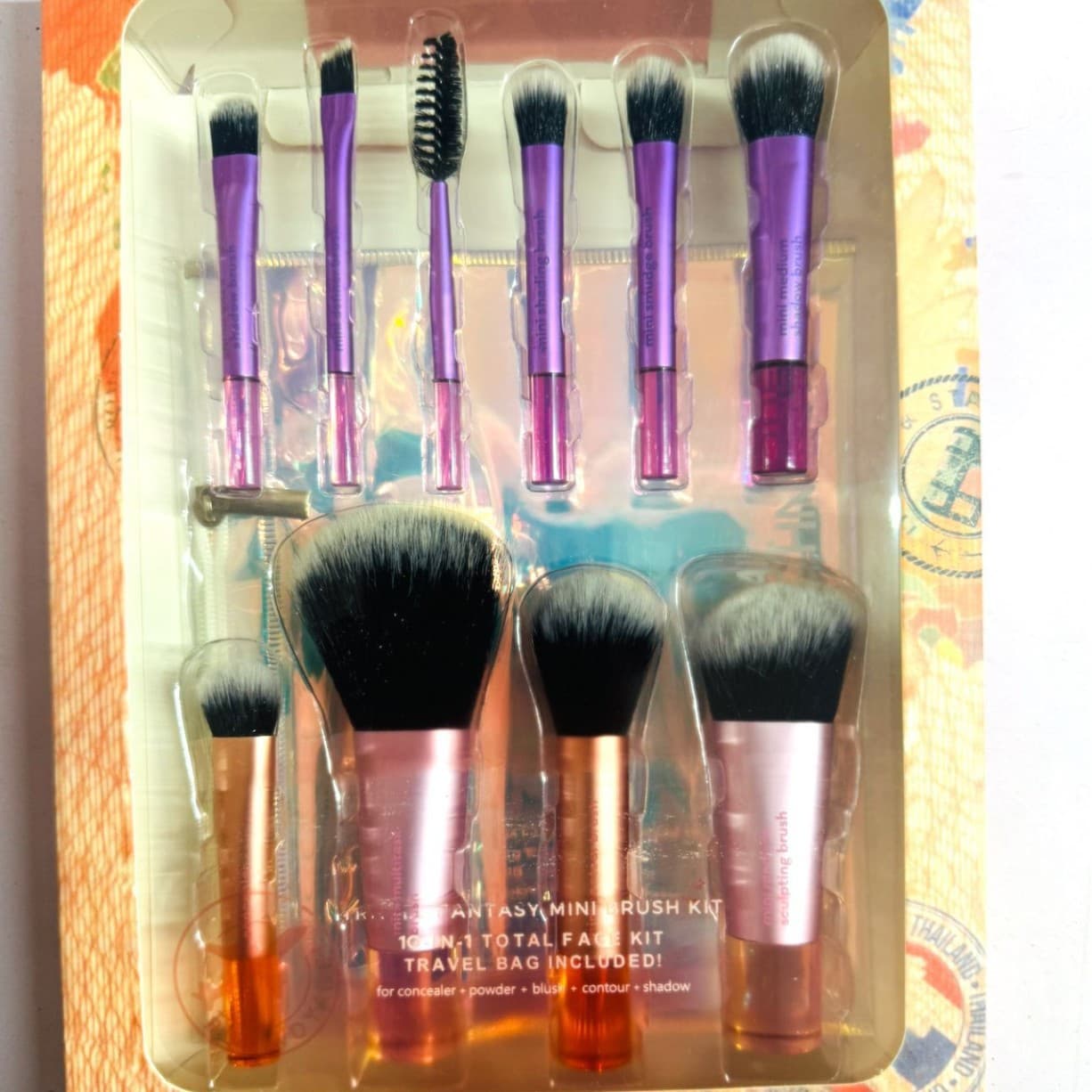 New series of complete makeup brush set 1997 blush brush blending brush eye shadow brush beauty egg foreign trade exclusive 4183