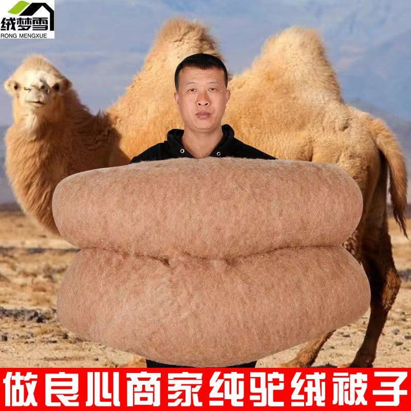Camel wool comforter, new winter comforter, flagship store, Inner Mongolia camel wool comforter core, thickened winter comforter