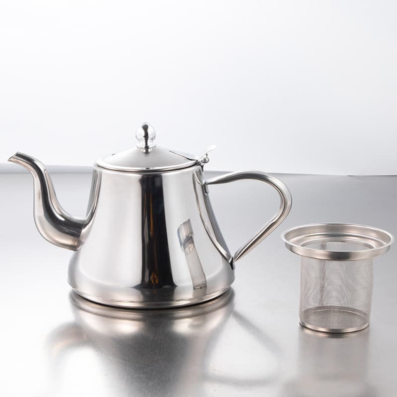 Stainless Steel Teapot Gold Kettle Water Boiler for Hotel Restaurant Home Induction Cooktop Tea Kettle