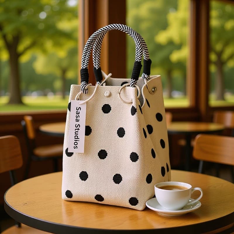Knitted Handbag Tote Bag Commute Portable Shoulder Bag Simple New Fashion Key Bag Phone Bag Versatile Women
