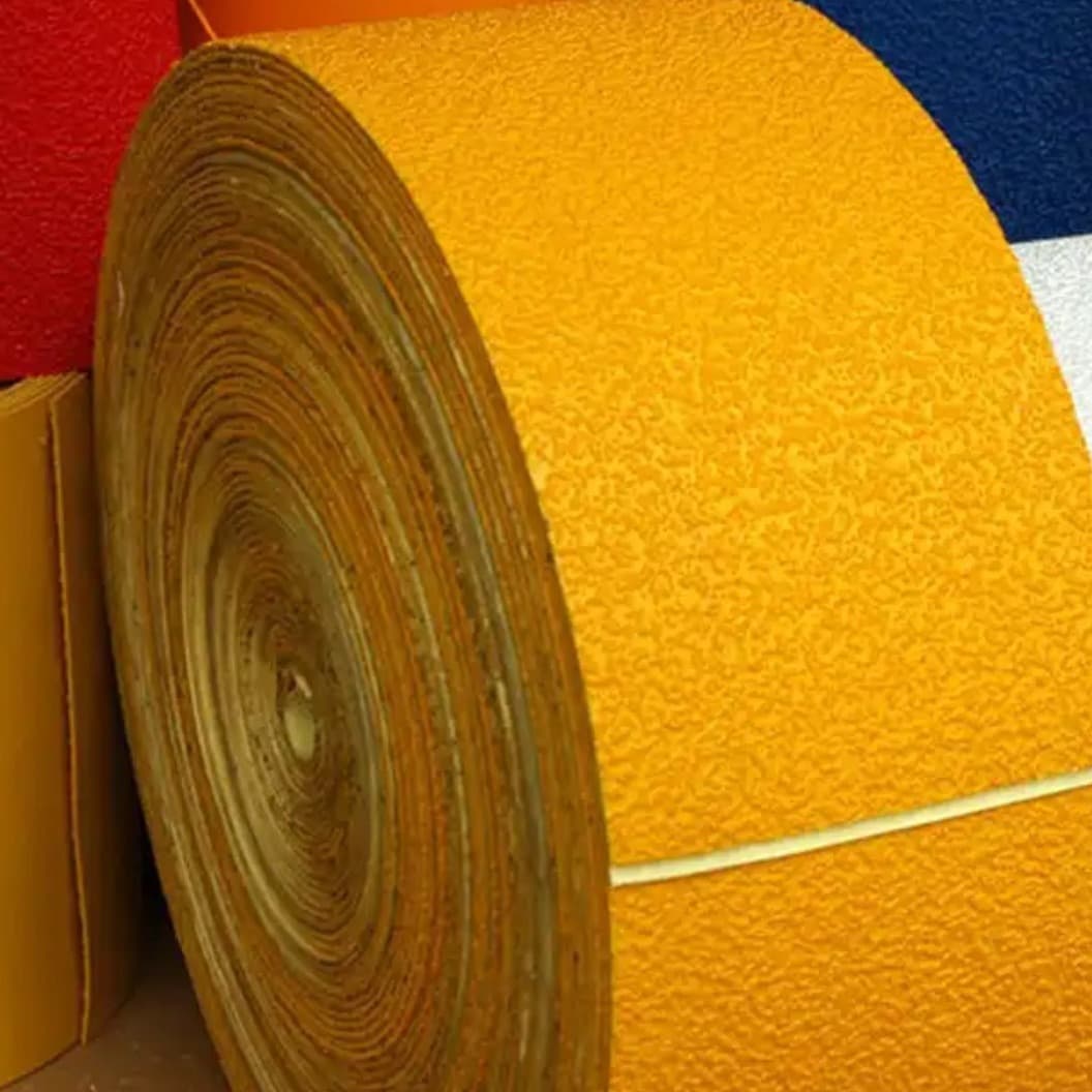 Pre-formed road marking mesh plus adhesive engineering grade glass bead reflective non-slip road marking tape
