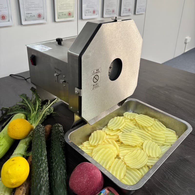 Wave Potato Chip Slicer, Wave Potato Slicer, Wave Vegetable Slicer, Fruit and Vegetable Slicer, Electric Wave Slicer