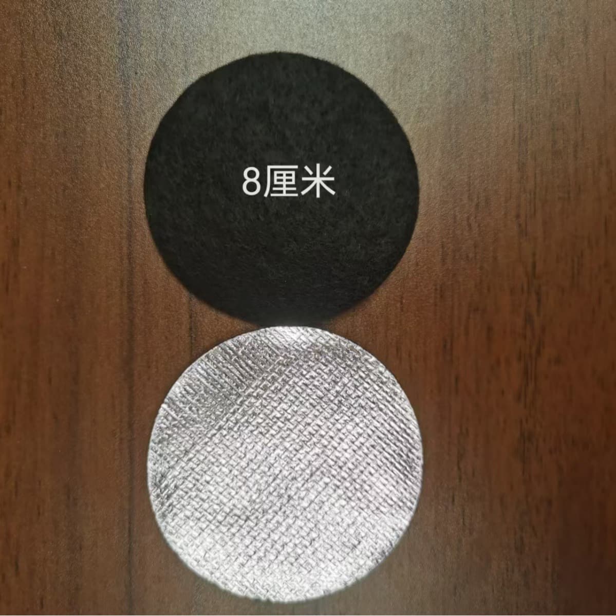 8cm fireproof cotton round thickened incense burner cotton aluminum foil heat insulation gasket lighting cotton incense coil flame retardant cotton mosquito coil pad