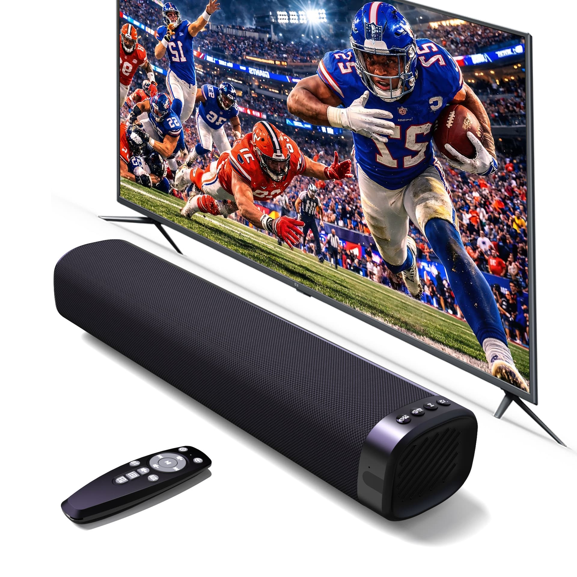 Upgraded Soundba Home TV Soundbar 3D Surround Bluetooth Speaker Home Theater Soundbar