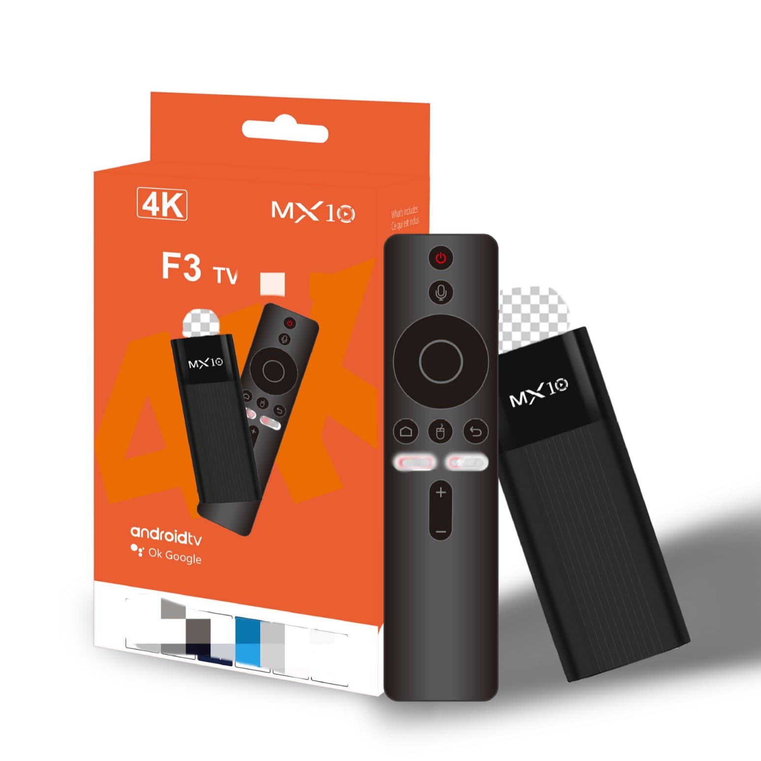 Export New MX10-F3 TV Set Top Box Video Player Home TV BOX Cross-border Version