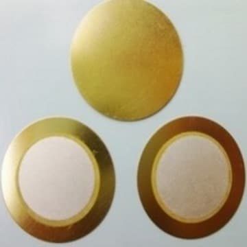 Mono Passive Patch Buzzer 27mm Diameter Copper Sheet Buzzer Piezoelectric Ceramic Buzzer