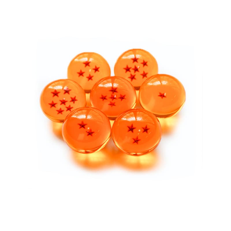 4.3cm Resin Dragon Ball Star Game Beads Acrylic Planet Crystal Ball Ornaments Dragon Set Office Decor / Cartoon / Star Ornaments