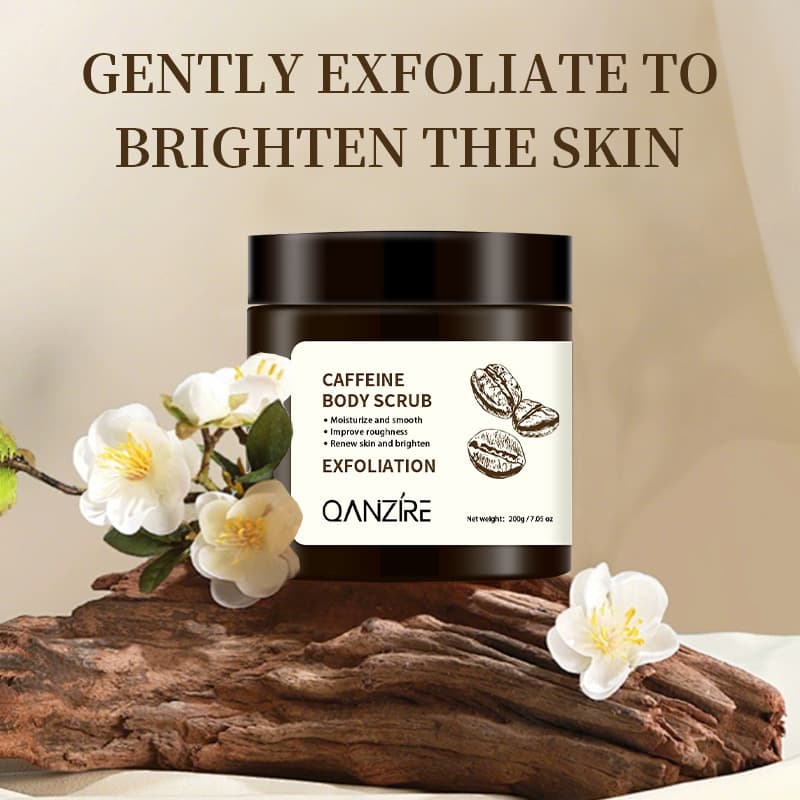 Caffeine Body Scrub - Coffee Body Scrub for Bathing