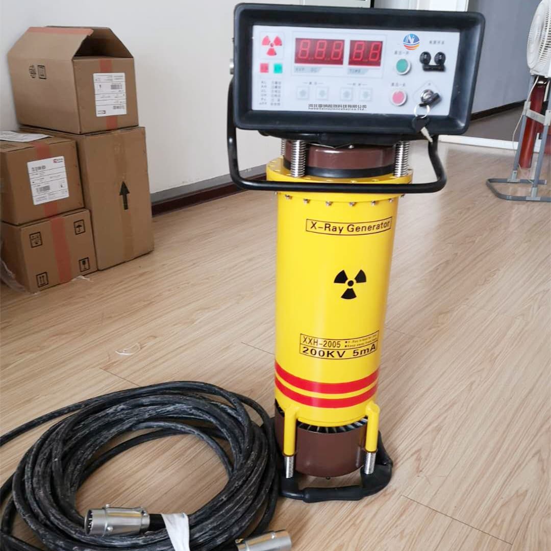 X-ray Flaw Detector for Visual Inspection of Weld Quality and Internal Defects with Eddy Current Testing