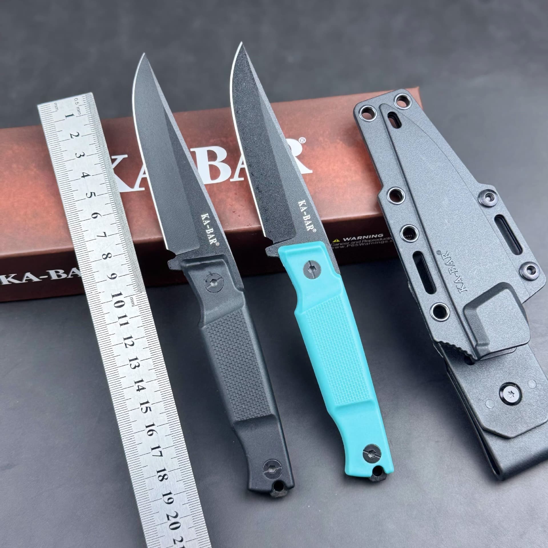 Kaba BK5500 cross-border supply outdoor straight knife all-in-one multi-functional survival knife mountaineering camping knife knife