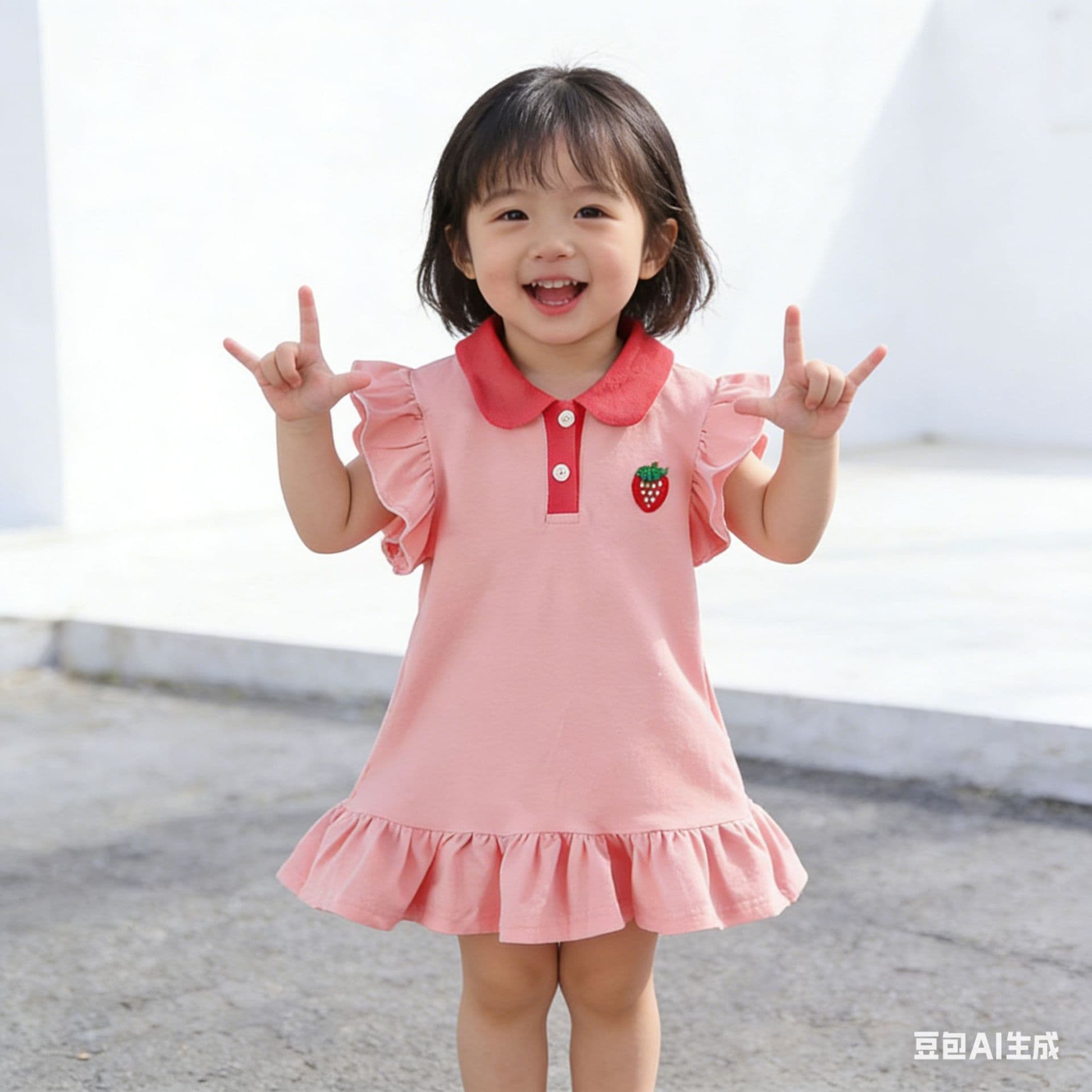 Girls Embroidered Dress 2026 Summer Collection Baby Girl Dress Korean Style Children's Clothing Wholesale Drop Shipping