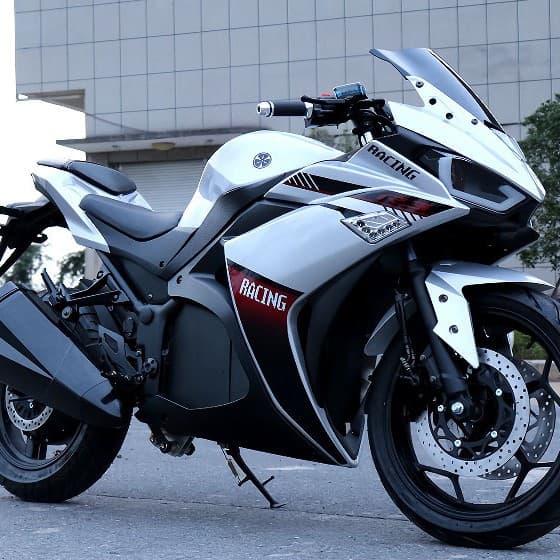Factory Direct Electric Vehicle R3 High-Speed Electric Motorcycle for Export 72V Motorcycle Wholesale Electric Moped