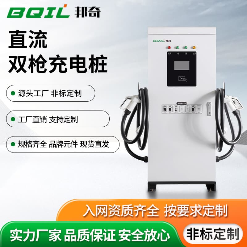 Dual-Gun New Energy Vehicle DC Charging Station 7kw Commercial Xiaomi Tesla Universal Floor-Standing Charging Station