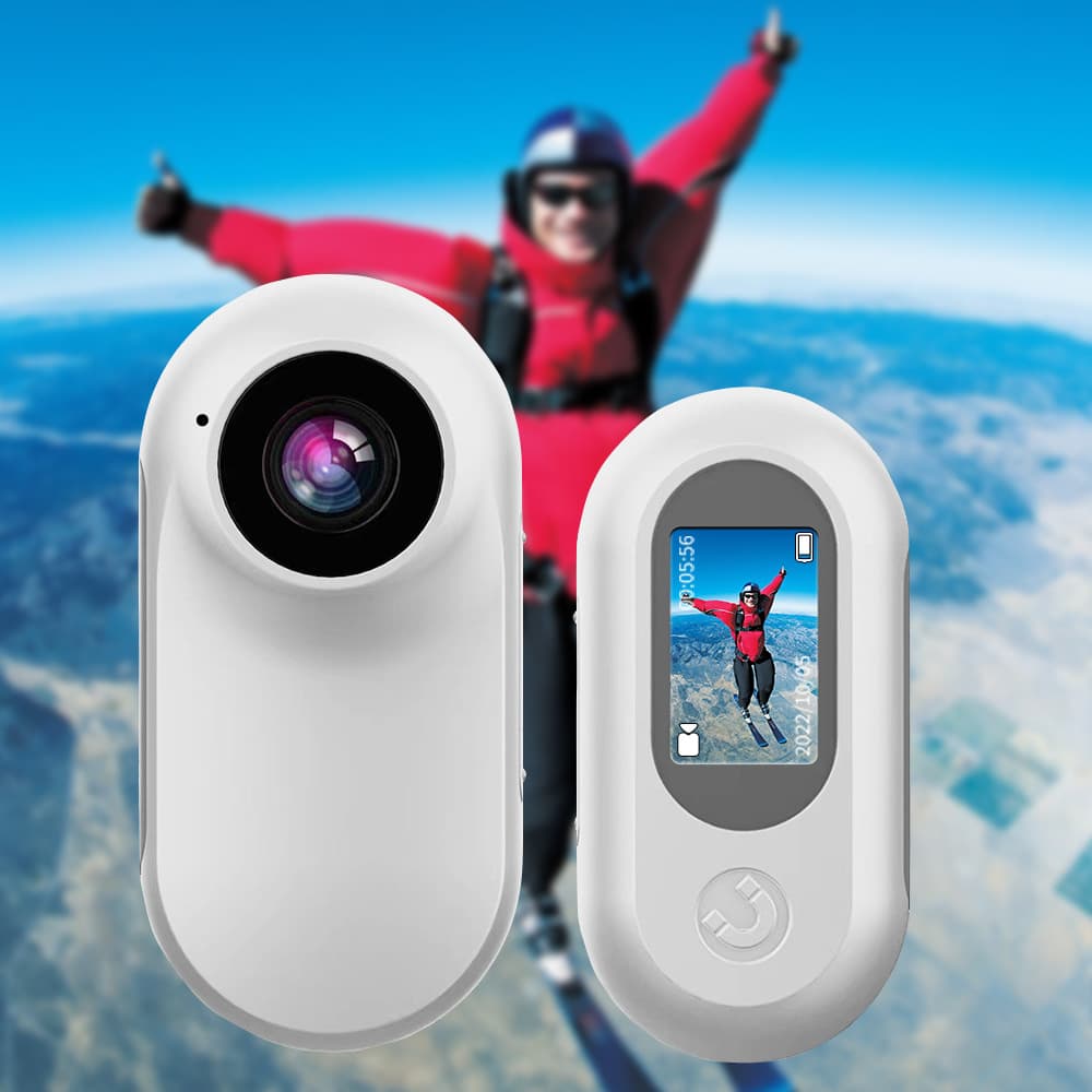 Cross-border Pocket Camera Mini Vlog Camera with Screen Magnetic Action Camera Pet Monitoring Cycling Recorder